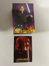 2005 STAR WARS REVENGE OF THE SITH Complete BASE SET (1-90) picture
