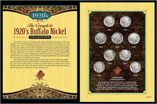 American Coin Treasures Complete 1920s Buffalo Nickel Collection picture