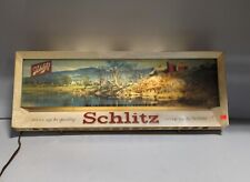 Vintage Schlitz Beer Light Bar Sign 26x10 picture