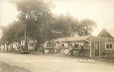 Postcard RPPC 1920s New York Evans Mills Shady Nook Nest gas pumps NY21-1001 picture