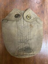 WW2/II US Army khaki canteen cover US marked and 1942, Period Field Repair SS # picture