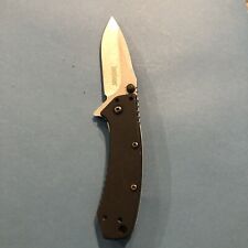 Kershaw 1555 G10 Stonewash Assisted Opening Straight Blade picture