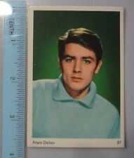 Vintage Asian Trading Collector Cards - ALAIN DELON #37 picture