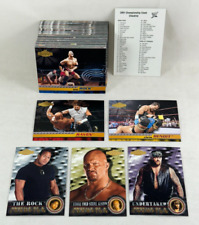 WWF CHAMPIONSHIP CLASH Fleer 2001 Complete 80 Card Set UNDERTAKER THE ROCK wwe picture