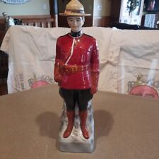 1969 Canadian Mist Mountie Barton Bardstown Empty Whiskey Decanter picture