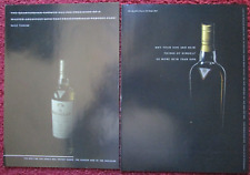 Lot of 2 Diff THE MACALLAN Old Single Malt Scotch Whiskey Print Ads ~ Quotes picture