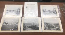 Set of Jackson Famous Pictures of 1893 Chicago World's Fair page prints antique picture