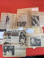 WW2 Manuscript “ Eisenhower Was My Boss”  Clippings Eisenhower Cheating Scandal picture