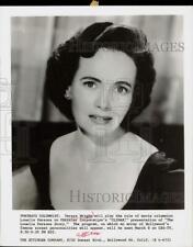 1956 Press Photo Actress Teresa Wright - hpp27083 picture