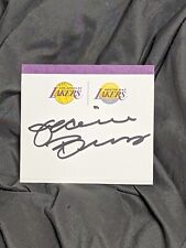 Jeanie Buss Autograph Signed Los Angeles Lakers Card  picture