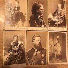 6 Vintage Photos - London and Berlin photographers -Father of Kaiser Wilhelm picture