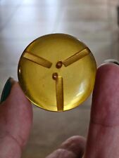 Vintage Amber colored buttons, Large picture