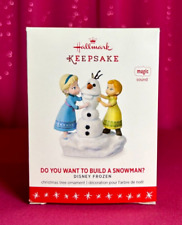 Hallmark 2016 Disney Frozen Ornament~Plays 