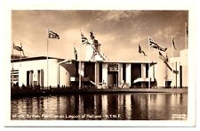 RPPC British Pavilion, Lagoon of Nations, New York World's Fair, NY Postcard picture