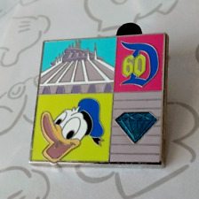 Donald Duck Disneyland 60 Diamond Celebration Starter Disney Pin 109412 picture