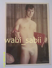 1960s 5x7 CHAMPION Male Nude EVAN HUGHES Nylon Briefs vtg Muscle Beefcake gay #4 picture