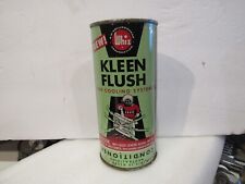 Vintage Rare Whiz Gas Oil Kleen Flush Full Can Cool Graphics Conditioner picture