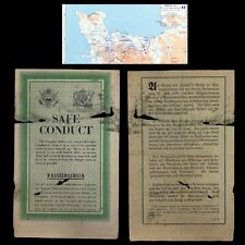 RARE WWII D-Day 1944 Allied Dropped 1st Edition German Propaganda Leaflet picture