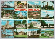 Postcard Washington DC Historical Sites & Monuments picture