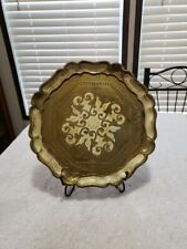Vintage. Trinket, Serving, Plate, Tray. Italian, Florentino. picture