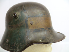 WW1 German M16 Cammo Helmet. Inner band intact. Beautiful Original Example picture