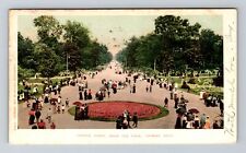 Detroit MI-Michigan, Belle Isle Park Central Av, c1904 Antique Vintage Postcard picture