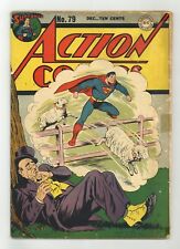 Action Comics #79 PR 0.5 1944 picture