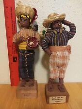 Vintage Hombre Y Dama Munecas (Man And Lady Doll) Made In Guatemala picture