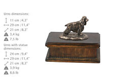 English Cocker Spaniel, Exclusive Urn, Kalte Bronze, Artdog picture