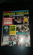 Screen Thrills magazine #9 1964 movie Zorro hollywood Alan Ladd Tarzan Superman picture