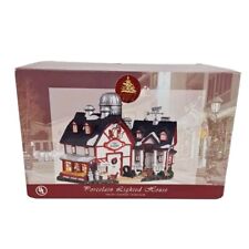 🚨 LEMAX Collection Village Dairy Cheese Lighted House Building 289-2370 Retired picture