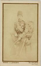 Iran - Ali Khan son Hossein Khan c 1868-1870 consul Persia Tiflis Signed uniform picture