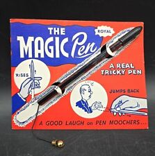 Sealed Vintage 1950s Rayal The Magic Pen Gag Joke Gift Toy Parlor Trick NOS picture