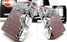 Harley Davidson HDP-49 Big Wing Engine 3 Sides Metal Zippo 2022 MIB Rare picture