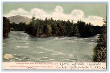 1906 Saco And Swift River And Moat Mt. Conway New Hampshire NH Posted Postcard picture