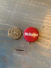 Vintage McGovern Campaign Buttons Pins. Red picture