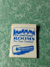 Vintage Matchbook Collectible Ephemera B24 fort Lee New Jersey skyview motel tel picture