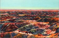 AZ Arizona The Painted Desert Vintage Linen Souvenir Postcard Unposted V2 picture