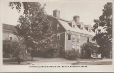 RPPC Postcard Longfellow's Wayside Inn South Sudbury MA  picture