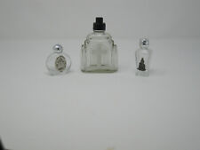 Vintage Glass HOLY WATER Bottles  (Lot of 3 bottles) picture