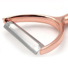 Chef Select Super-Sharp  Y-shaped Vegetable Peeler, Copper-plated, Hole for hang picture