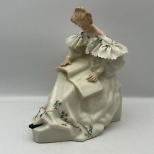 EXTREMELY RARE Early Lenox Figurine- “The Reader” - Est. late 1800s Porcelain picture