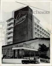 1956 Press Photo The Lucerne hotel in Miami Beach, Florida - afa66745 picture
