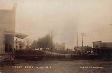 DS1/ East Leroy Michigan RPPC Postcard c1910 Hardware Store Homes  4 picture