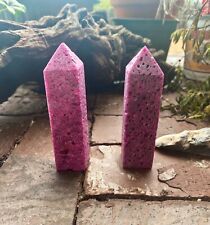 Natural Honeycomb Ruby Tower/Point-Love, Loyalty, Courage picture