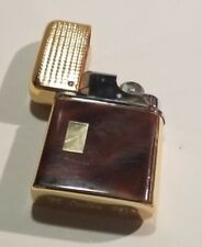 Rare Vintage Calex Flip Top Lighter Pat. Pend. Made In Japan Brass Engraveable  picture