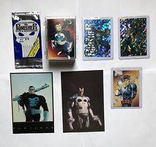THE PUNISHER TRADING CARDS WAR JOURNAL 1- 90 FOIL #1,3 Scratch 3, Postcards Case picture