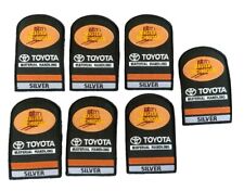 Master Technician Toyota Material Handling Silver Level Patches LOT OF 7 picture