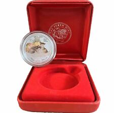 2008 Lunar Year of the Mouse 1/2oz Silver Coloured Coin - Perth Mint Series 2 picture