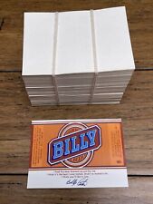 Wholesale Lot Of 1000 Vintage Billy Carter Beer Labels Falls City Brewing Co. JD picture